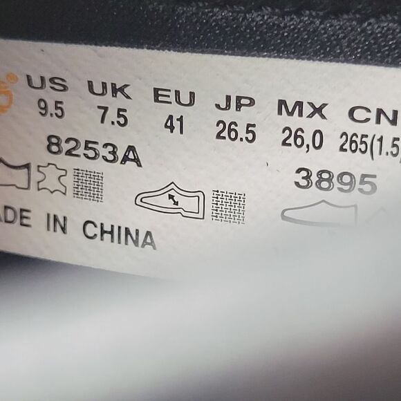 Timberland Amston Nubuck Leather Lace Up Wedge Heel Ankle Boots Shoes Size 9.5 - Picture 7 of 8